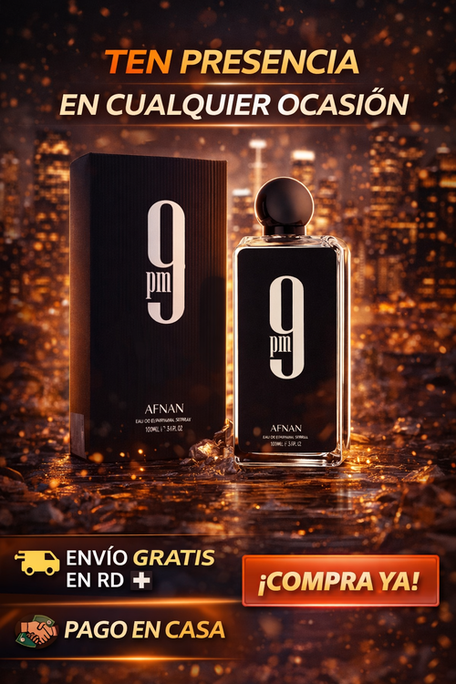 9 PM (100 ML FRAGANCIA 100 % ORIGINAL)